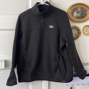 XL black L.L.Bean pullover sweater fleece